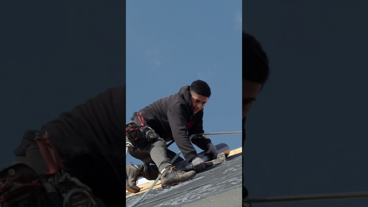 This is what quality roofing sounds like 👏 #ASMR with the 3JM team.