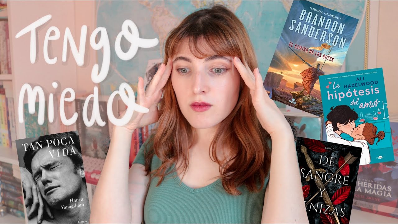 ¡SOS Lector! Necesito ayuda para leer estos libros📚 booktag del miedo a leer