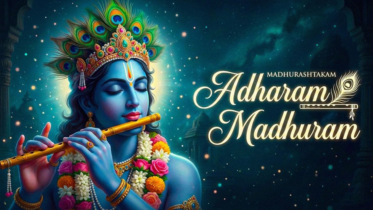 Adharam Madhuram (Slow + Reverb) | Krishna Bhajan | Bhakti Song | Bhajan Song | Madhurashtakam Lofi