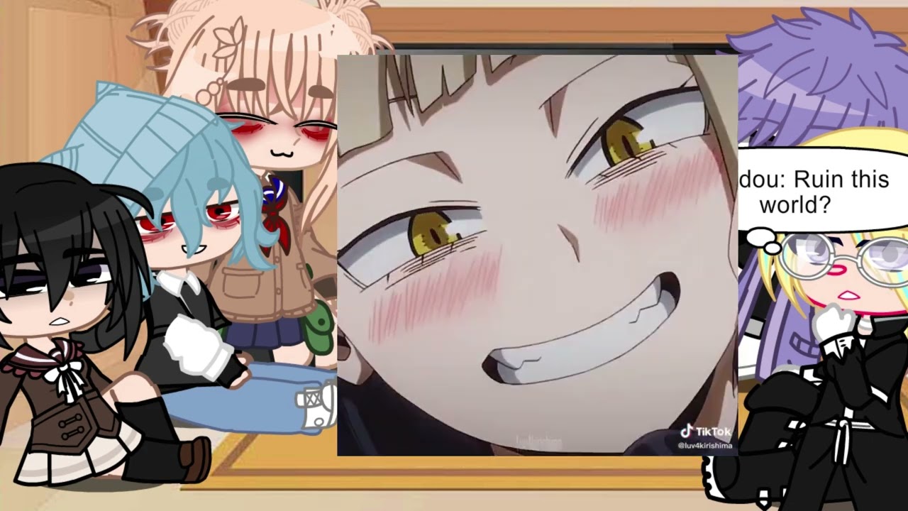 Fandom react to Toga {Gacha Nox}