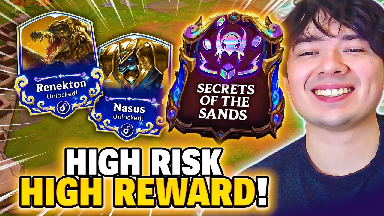 Secrets Of The Sand Is One Of The Most High Risk Augments In TFT.. The Pay-off This Game Was INSANE!