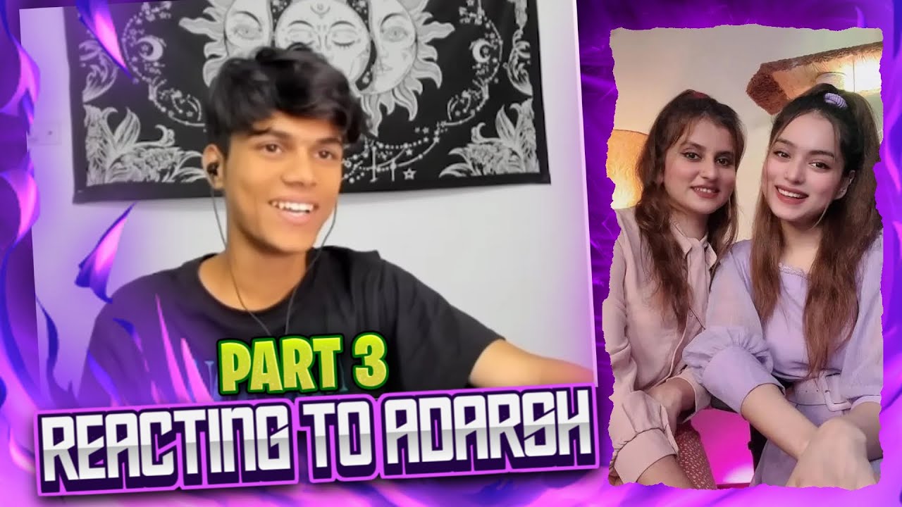 Mynaa And Zoey Reacting On @adarshuc  😍  | New Omegle Videos