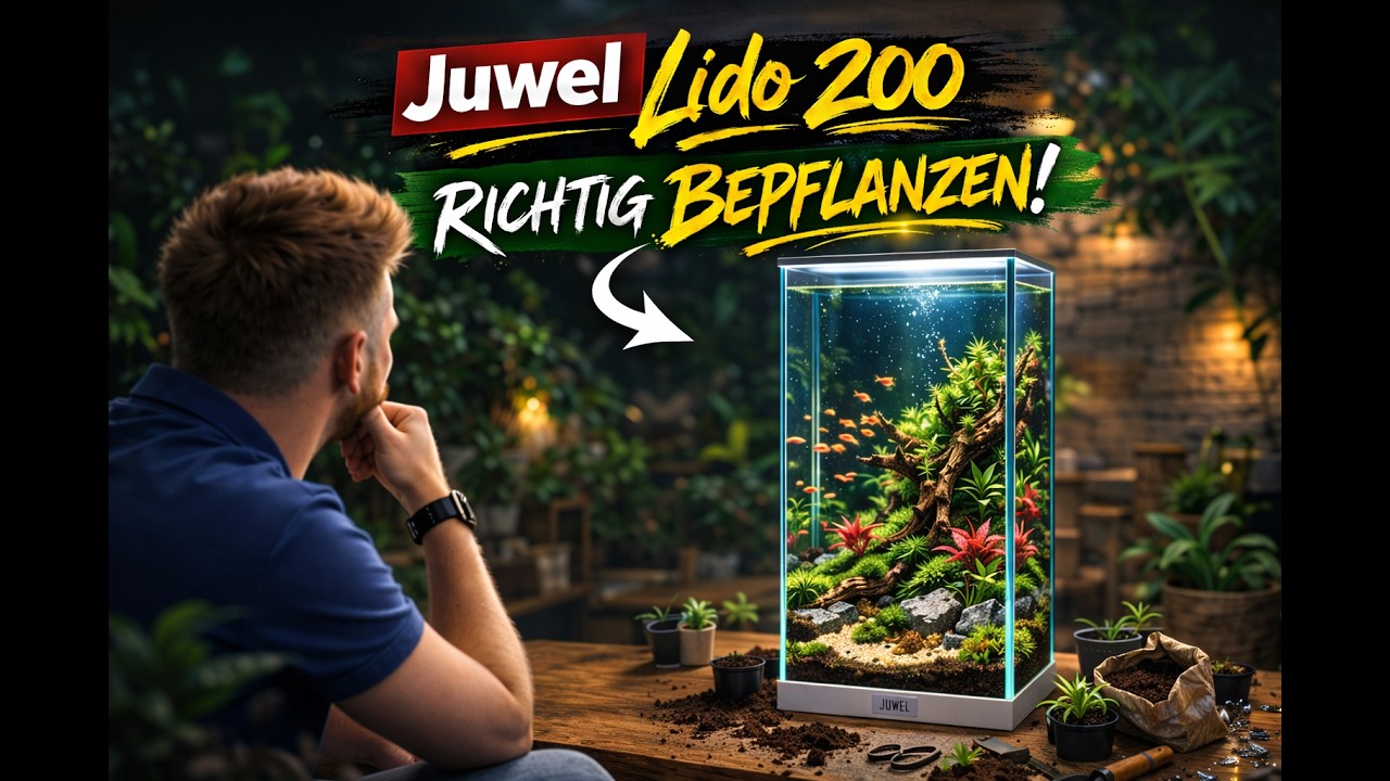 So bepflanzt du das Juwel Lido 200 richtig!