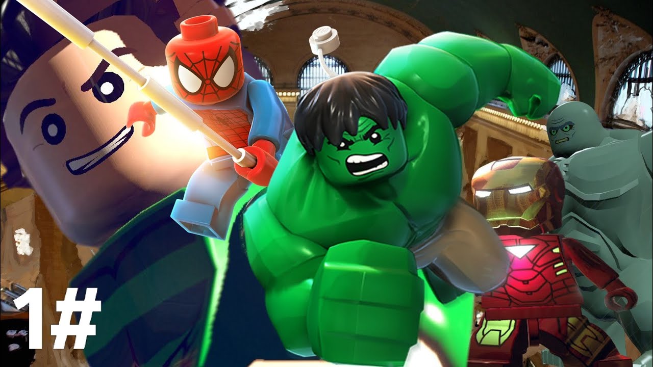 Jogando Lego Marvel Super Heroes 1# (Estação Central de Areia)