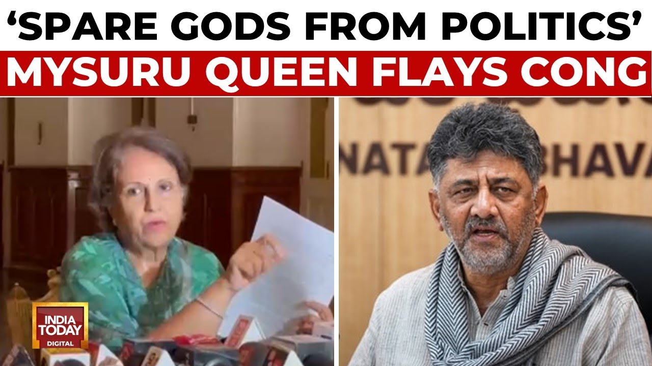 Dasara Row: Mysuru Queen Slams Govt Invite, Urges 'Spare Gods From Politics' | India Today