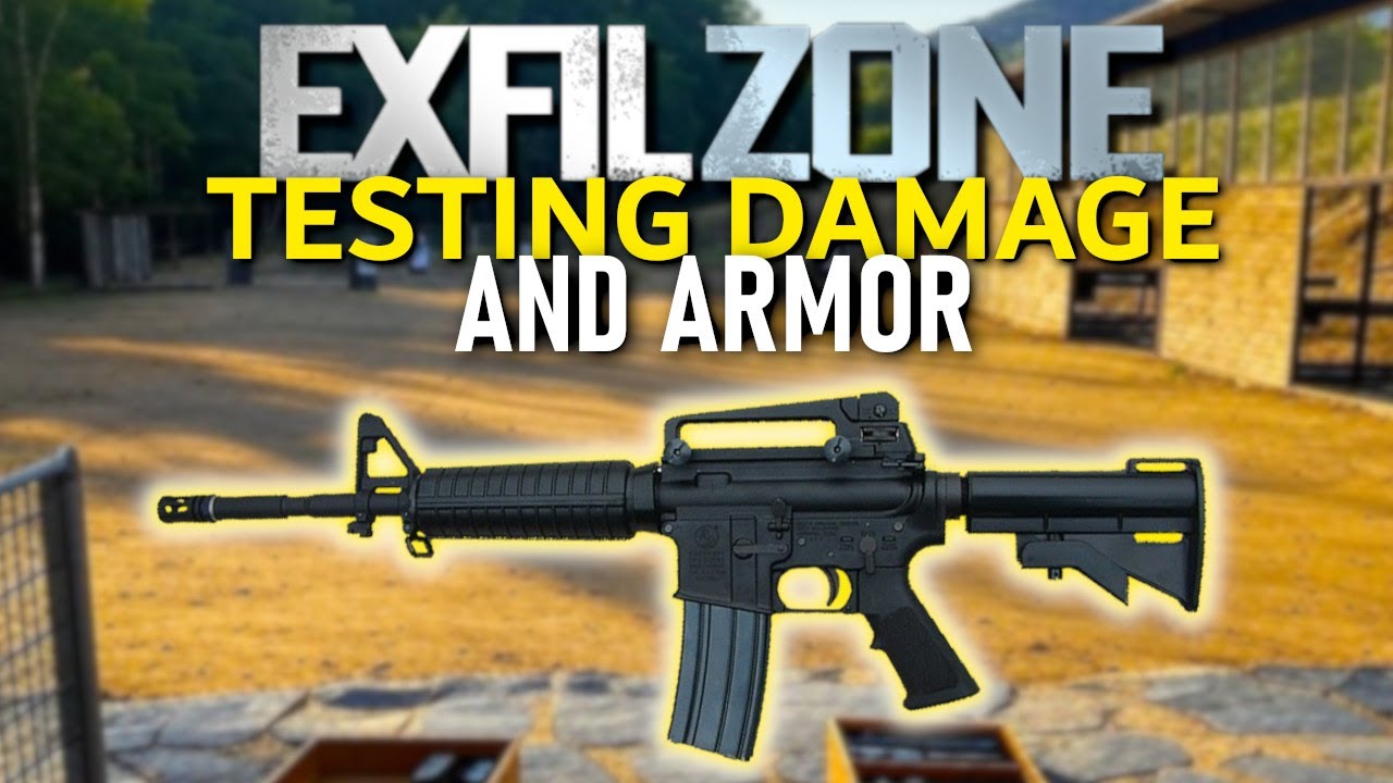 Проверка урона и брони в режиме Contractors Showdown: ExfilZone!