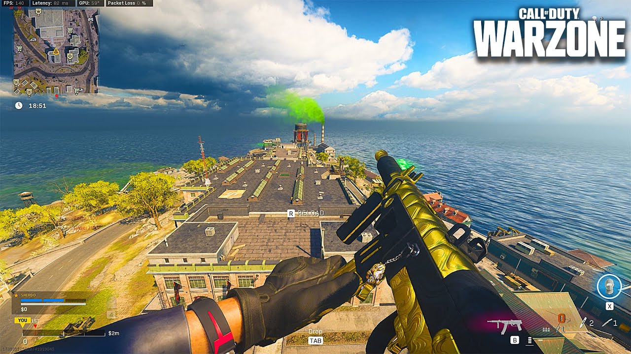 Warzone: Rebirth Plunder Best Loadout + Intense Game *44 Kills* (No Commentary)