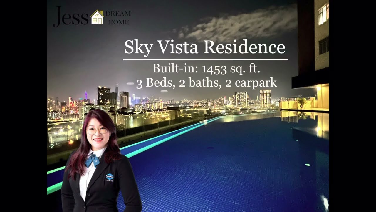 Sky Vista Residency: Cheras Taman Perdana, 3 + 1 Bedroom Unit For Sale