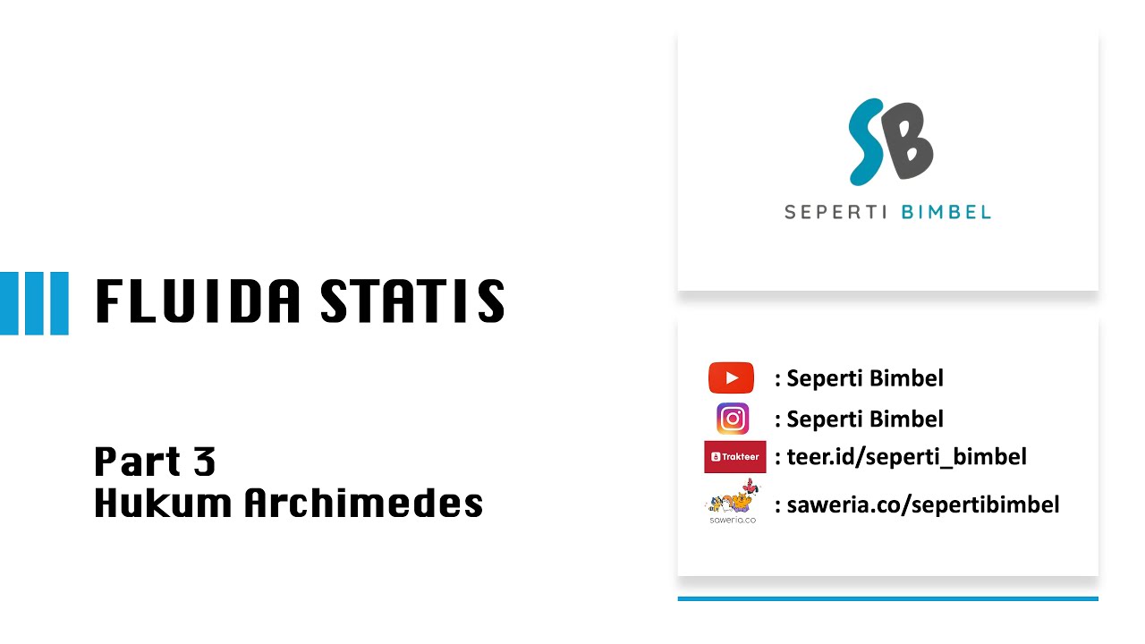 Fluida Statis Part3 Hukum Archimedes