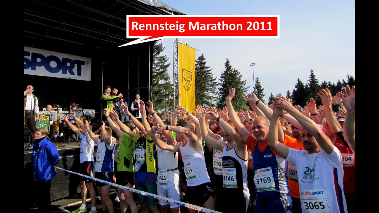 Rennsteig Marathon 2011 beim Rennsteiglauf