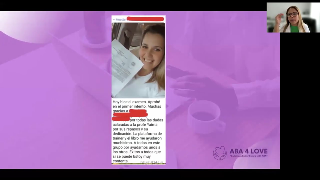 ABA 4 LOVE ❤️ - RBT Repaso Gratis [13 de septiembre, 2024] #rbt #aba #bacb #aba4love