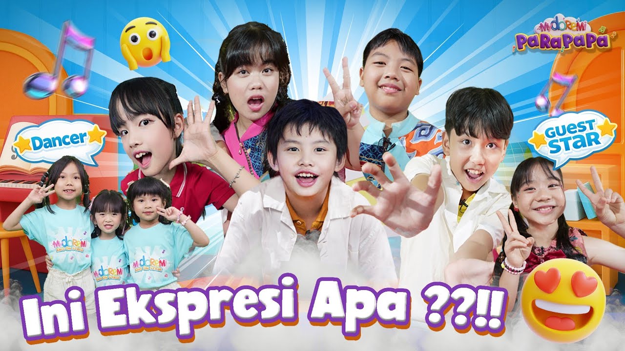 Учитесь выражать эмоции во время пения с Mydoremi Parapapa #mydoremi #parapapa #kidosband #childr...