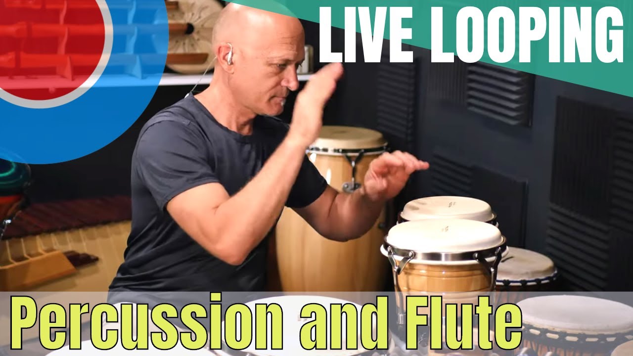 Live Looping Drums and Flute - BOSS 505