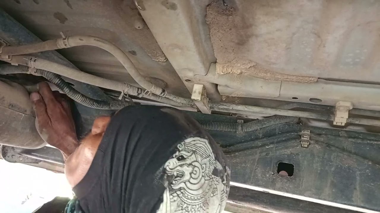 ล้างถังน้ำมัน โตโยต้าวีโก้