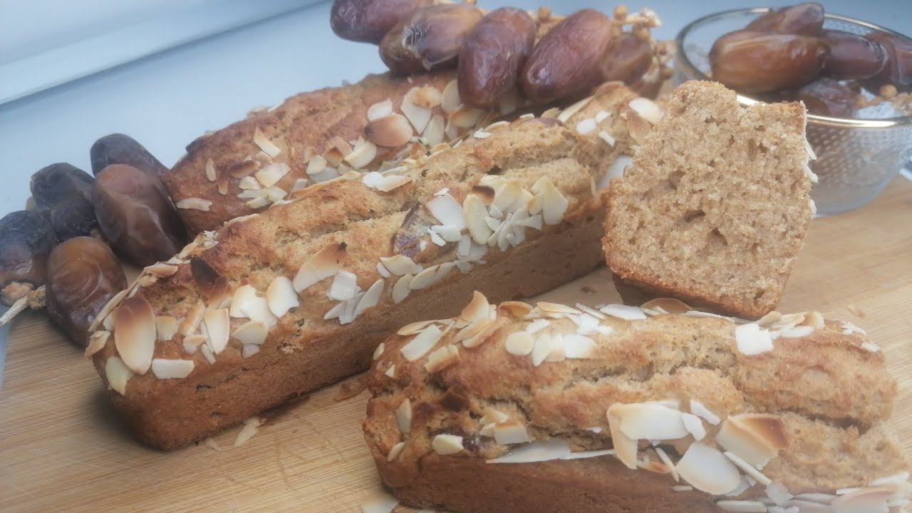 G&acirc;teau BIO  0 Sucre &agrave; la poudre de Dattes facile rapide et d&eacute;licieux 👌