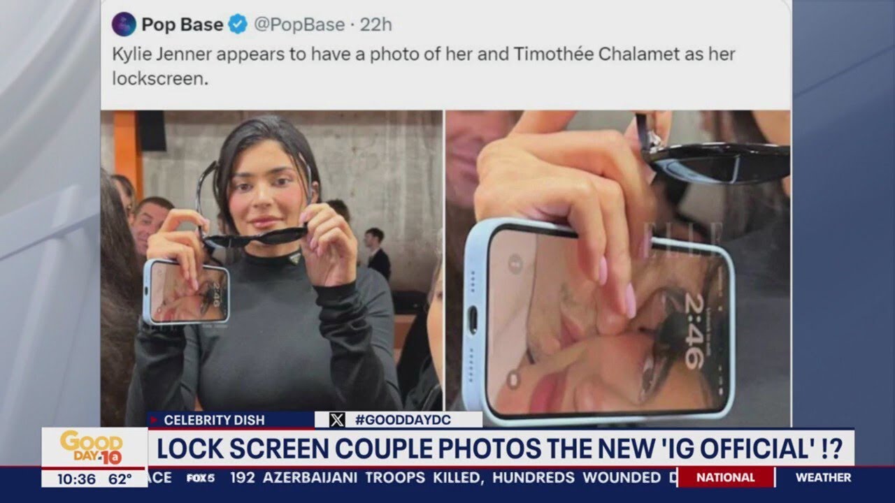 Couples are posting pictures of their lock screens to hard-launch