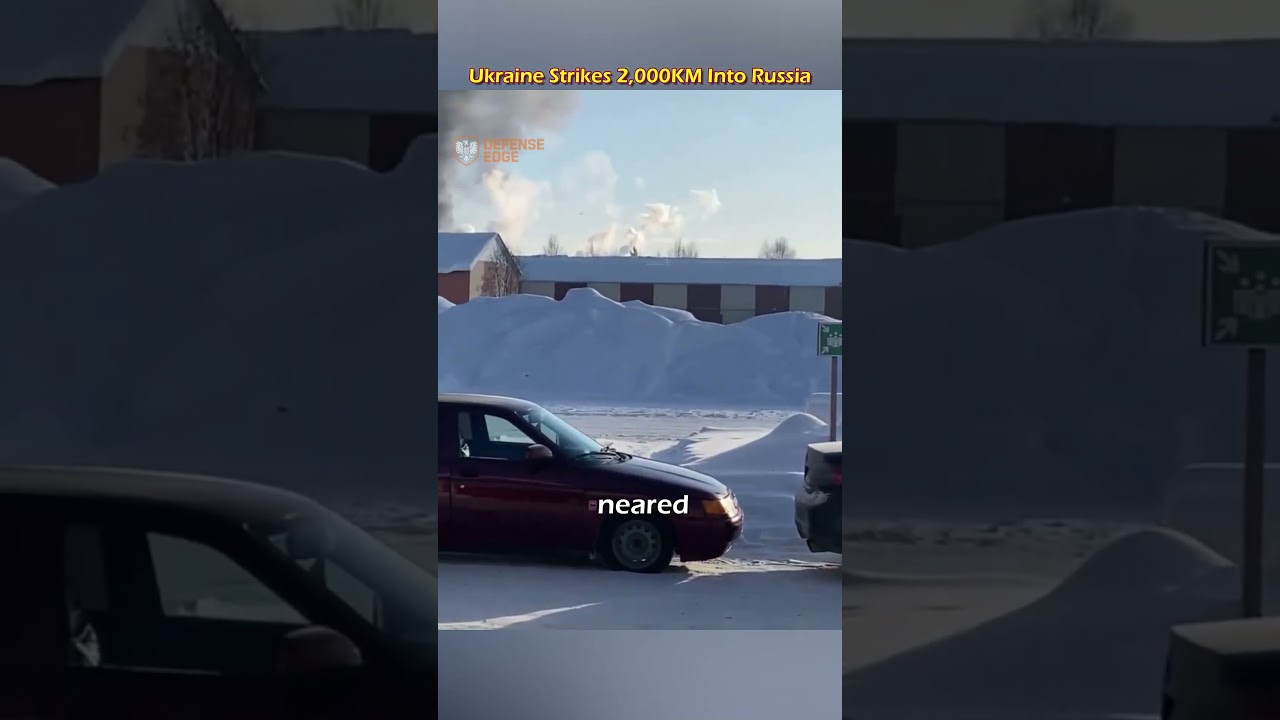 Russian Liutyi Drone Strikes 2,000 km Inside Russia