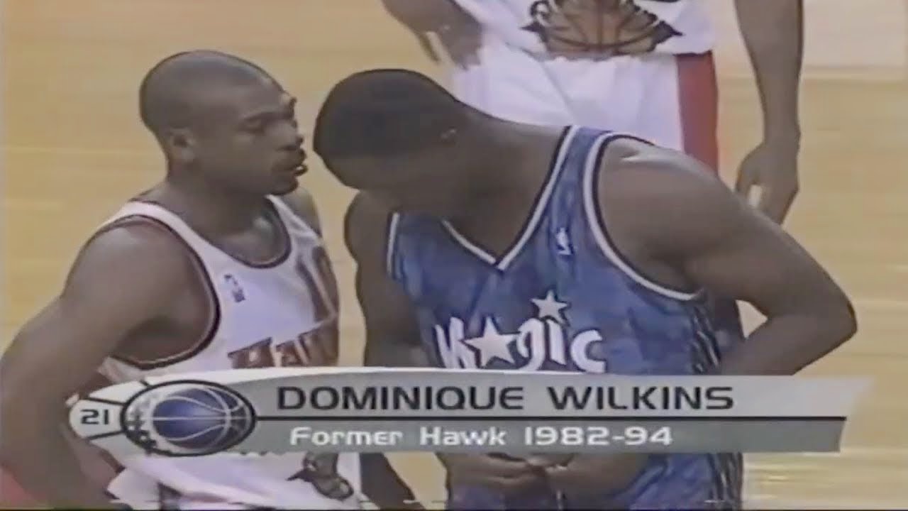 1999: Dominique Wilkins vs Atlanta Hawks (EXTREMELY RARE FOOTAGE)