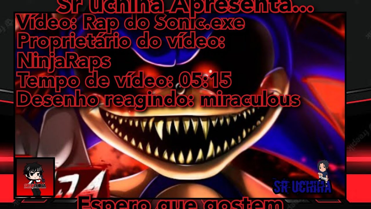 Miraculous reagindo ao rap ao Sonic.exe