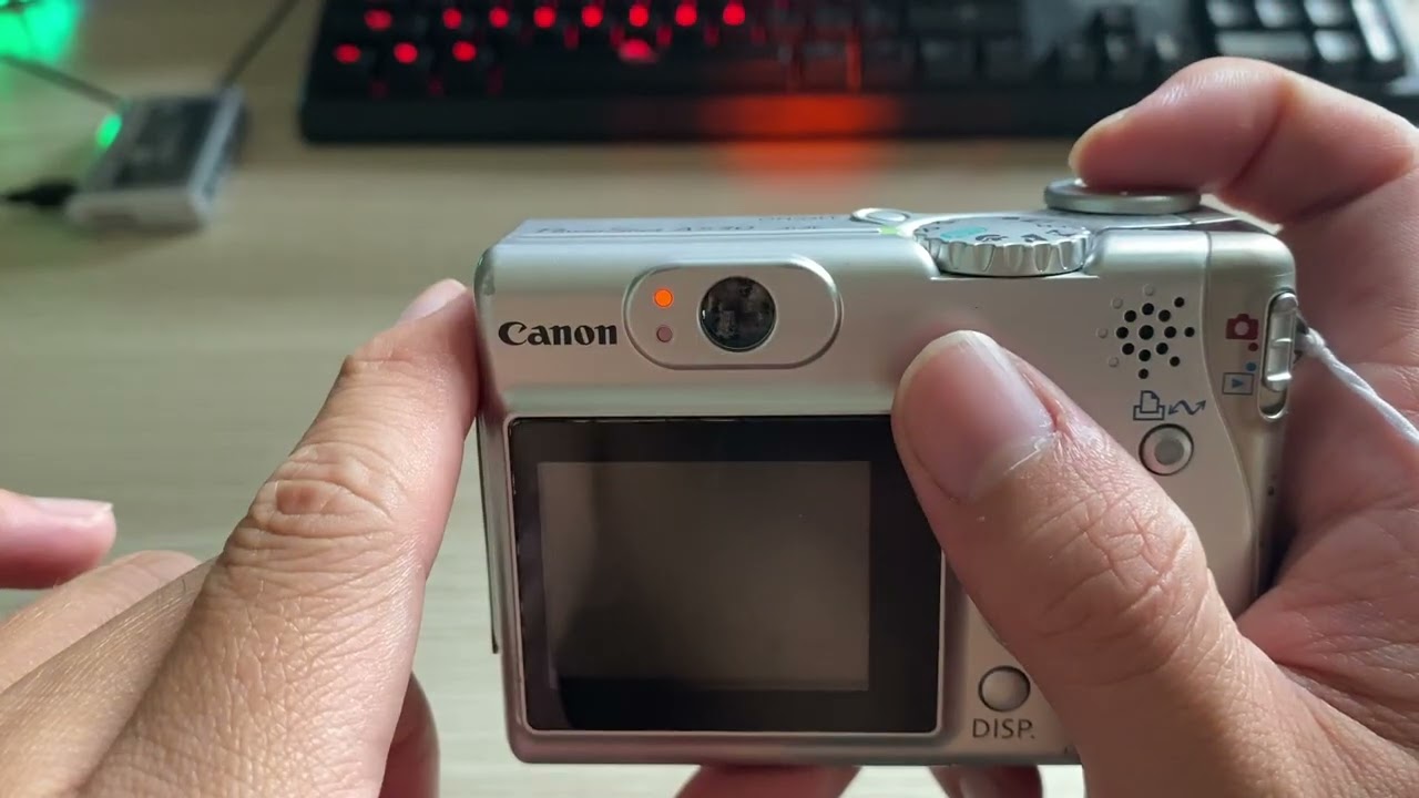 #HOW TO USE #CANON POWERSHOT A530 | Hướng dẫn sử dụng máy #CANON POWERSHOT A530