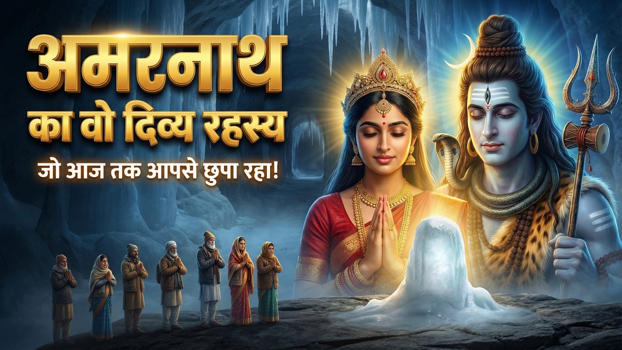 महाशिवरात्रि पर जानिए – क्यों अमरनाथ में प्रकट हुआ स्वयंभू हिमलिंग?