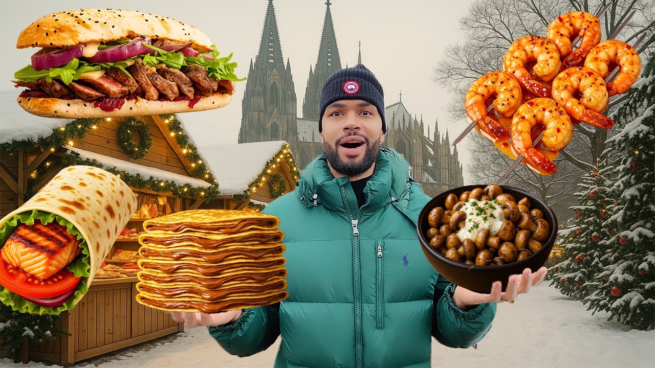 DER BESTE WEIHNACHTSMARKT DEUTSCHLANDS? 😍🤤 (K&Ouml;LN)