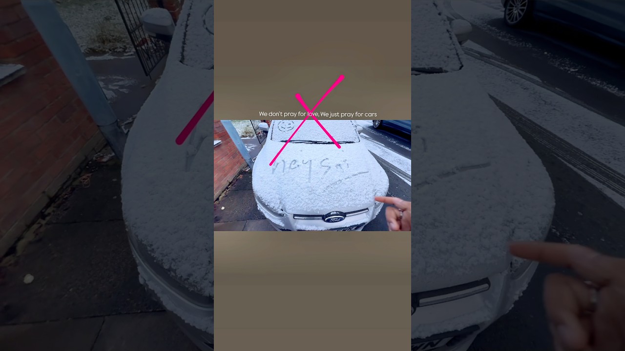 UK లో First snowfall Vibes 