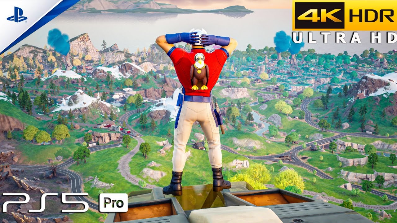Fortnite (PS5 Pro) 4K 120FPS HDR Gameplay | Skin Peacemaker (DC)