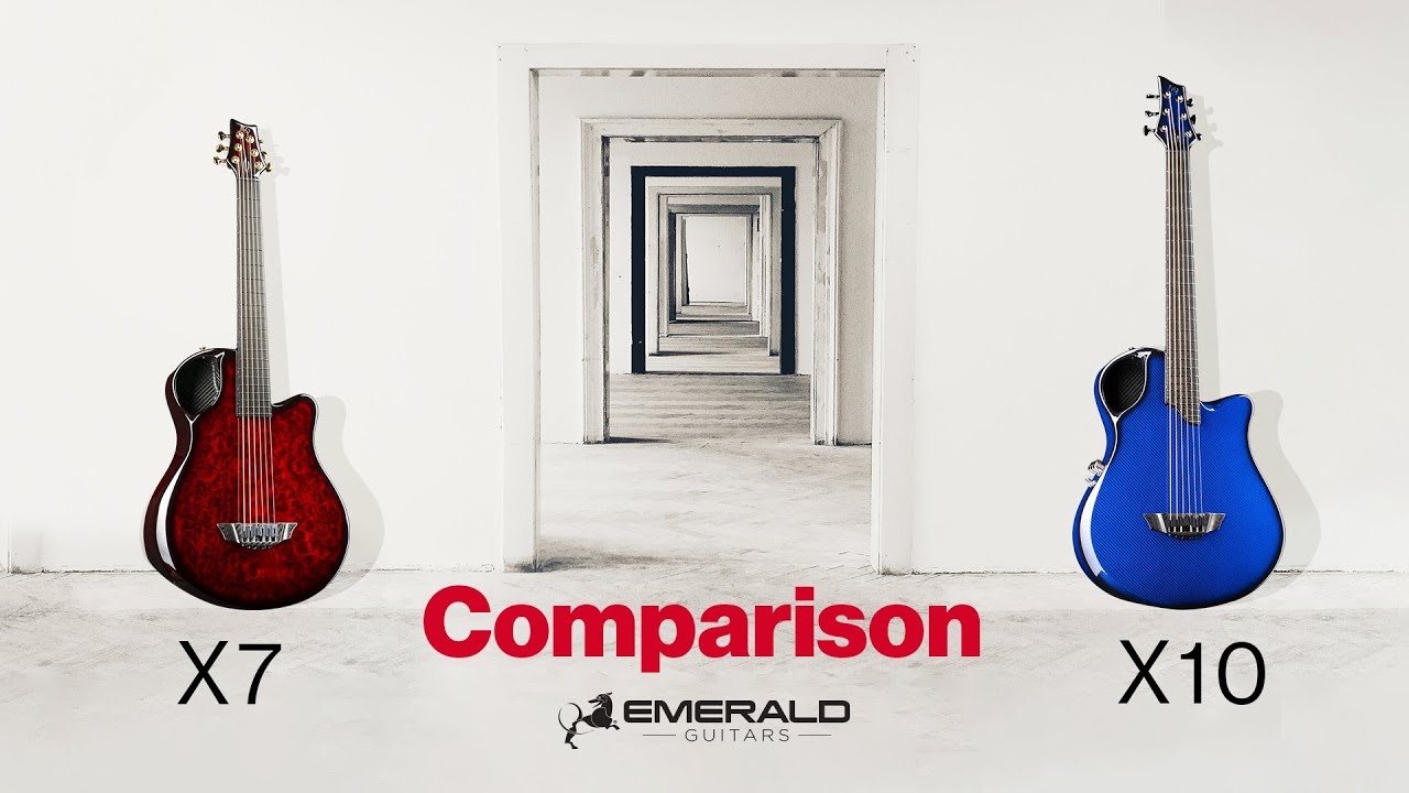 Model Comparison: Emerald Guitars X7 vs X10