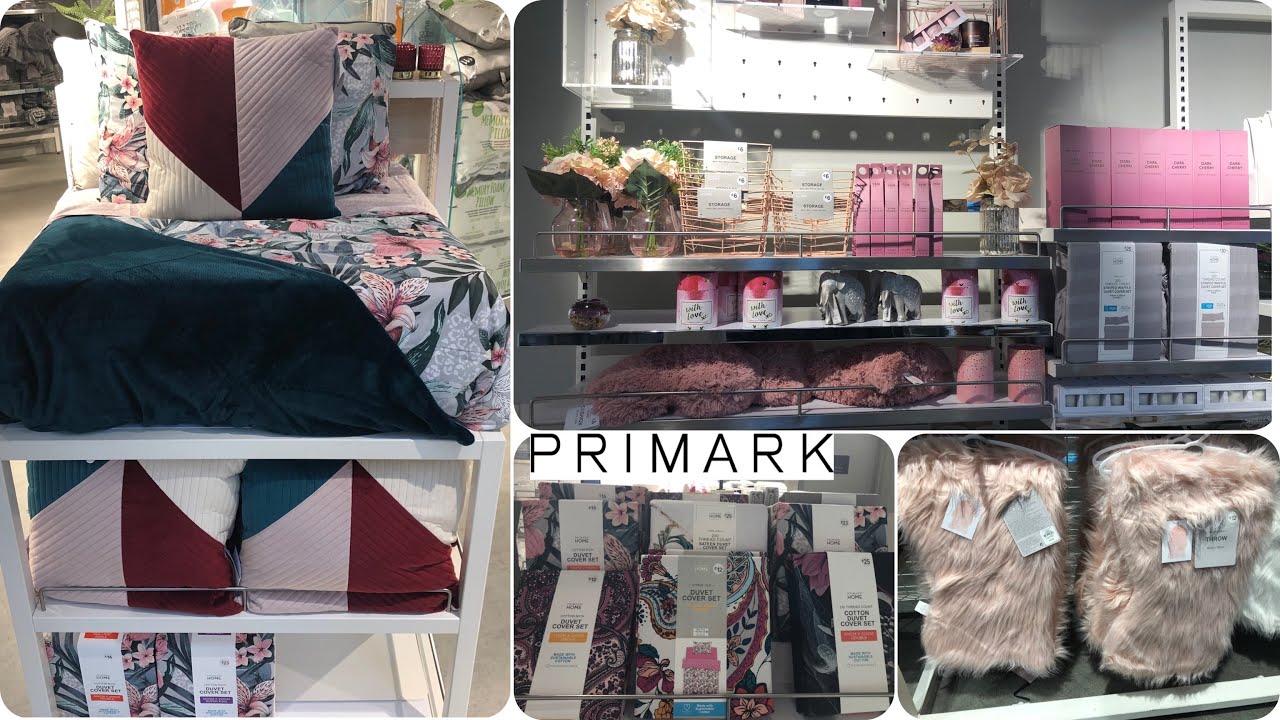 PRIMARK HOMEWARE PINK DECOR  / OCTOBER 2020
