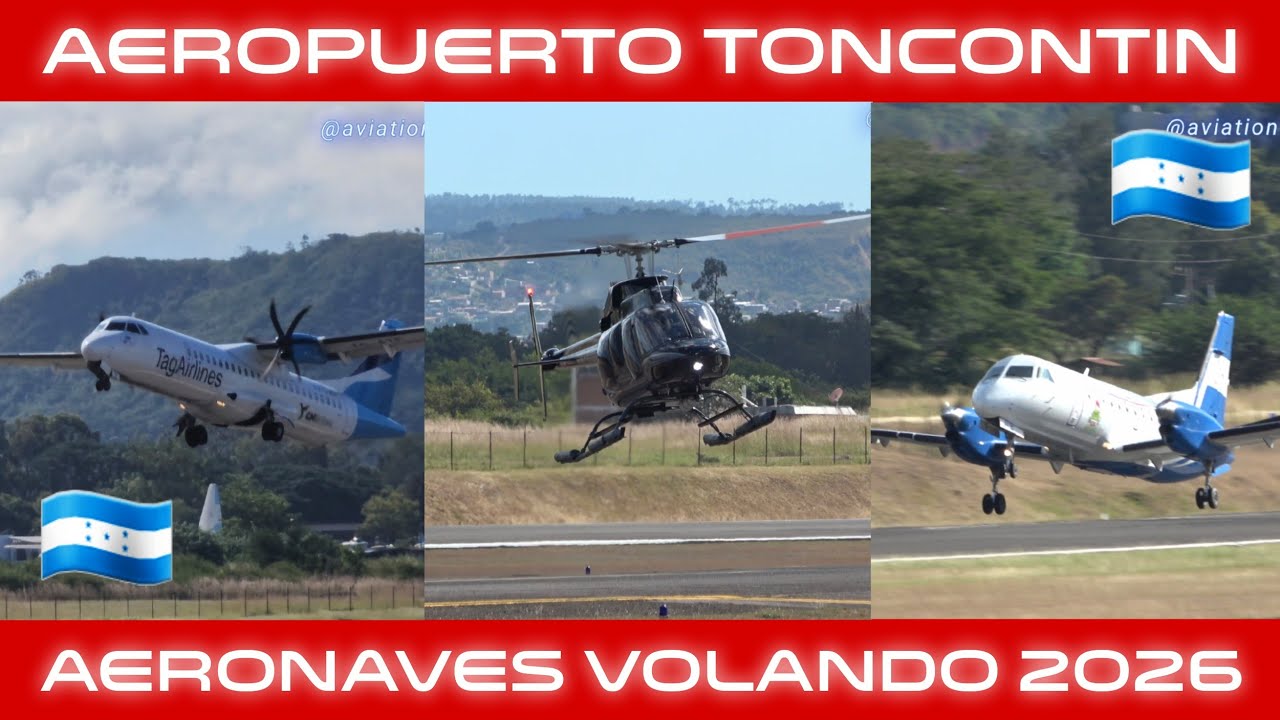 Sigue Siendo Toncontin el Aeropuerto de los Hondureños en 2026? Esto Vuela la Primera Semana del Año