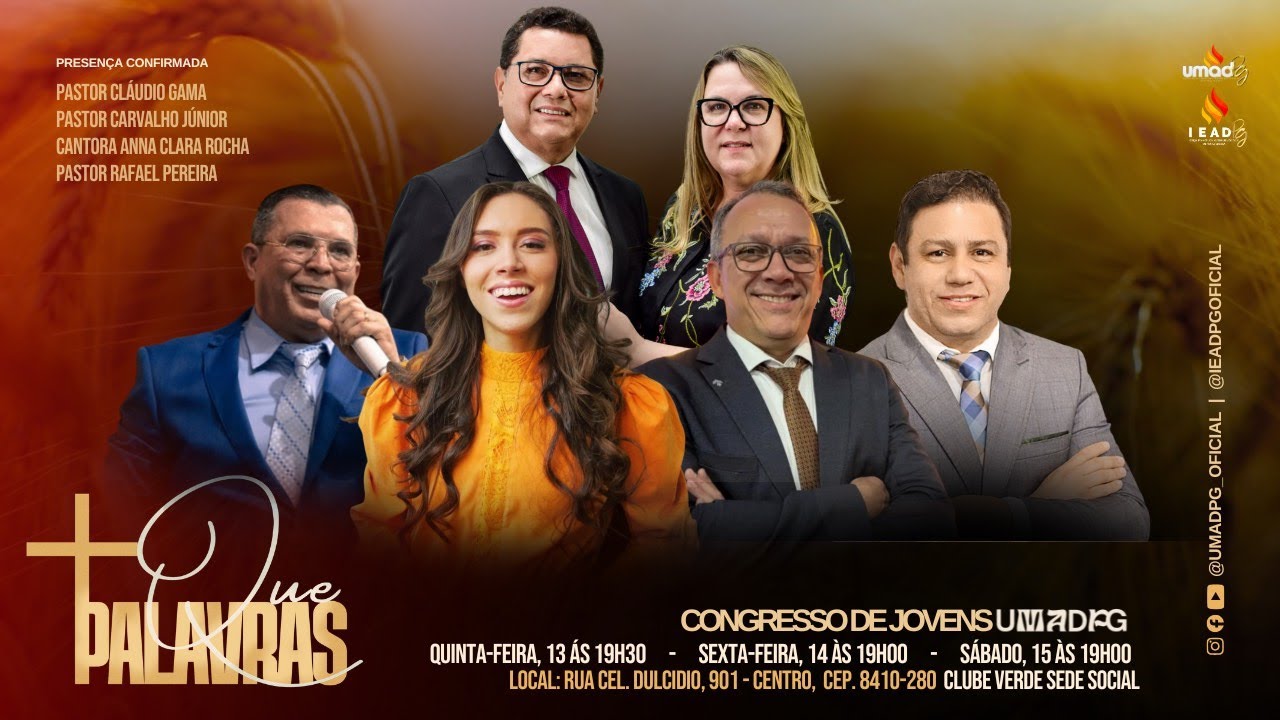 COGRESSO DE JOVENS UMADPG | Terceiro e último dia