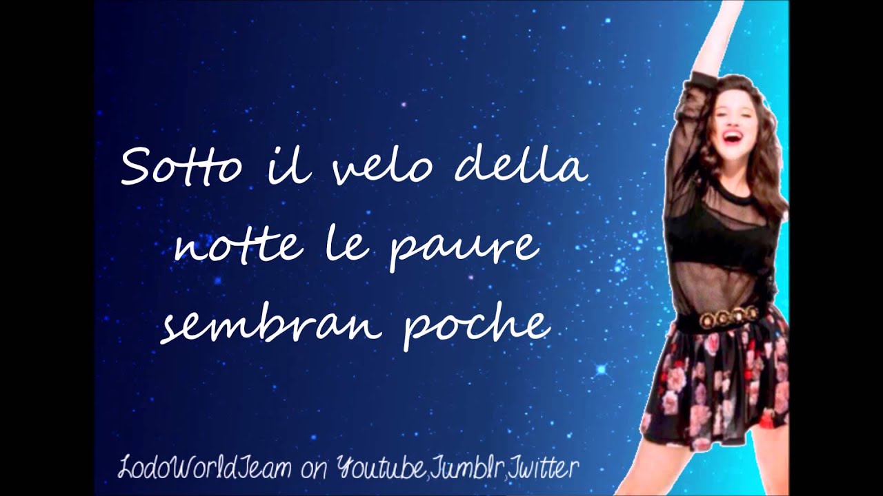 LETRA Ci vediamo quando è buio - Lodovica Comello