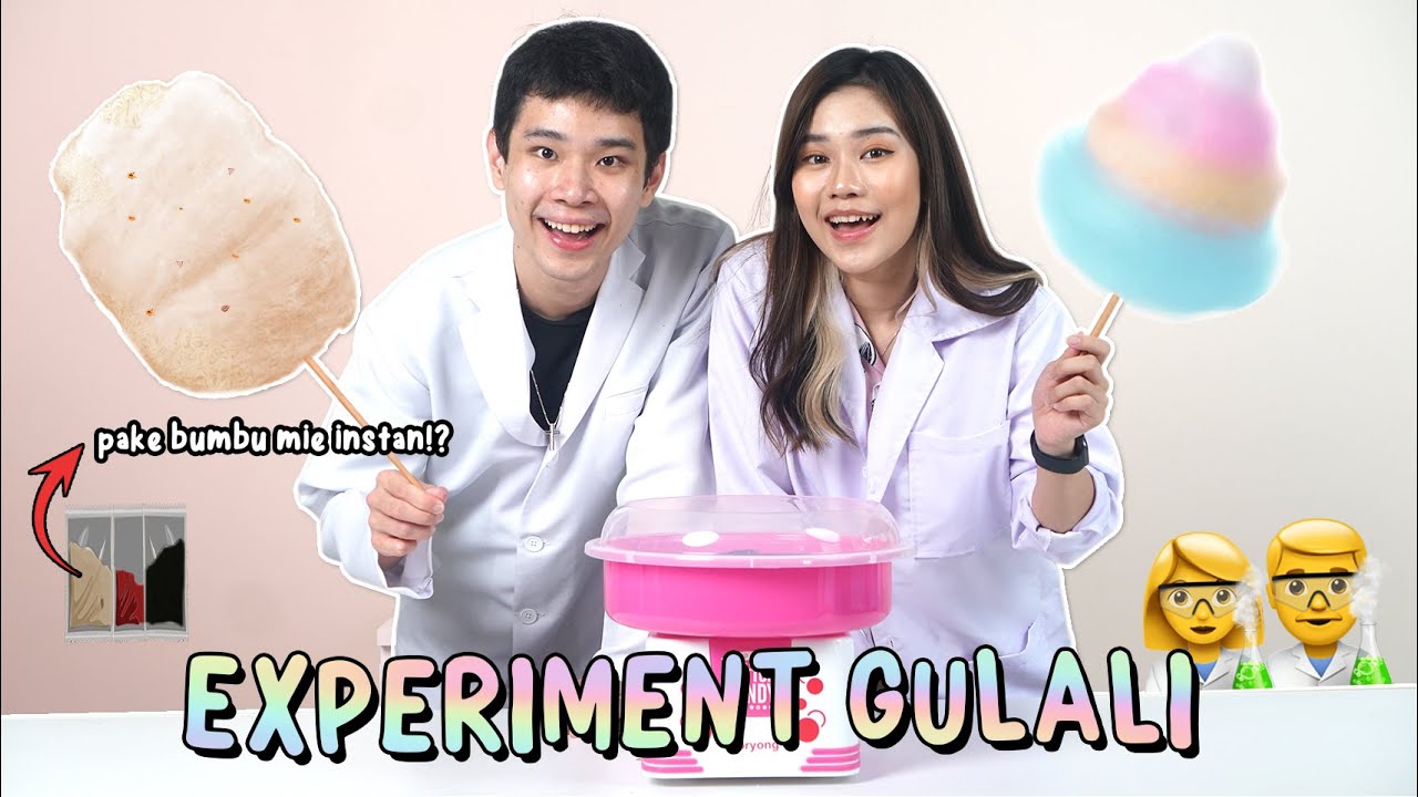 EKSPERIMEN PAKAI MESIN GULALI! JADI RASA APA AJA YA???