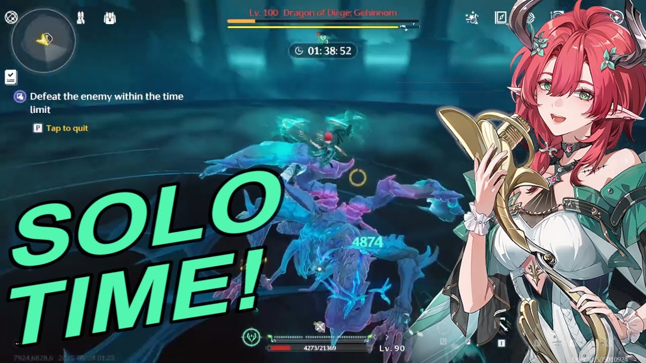 S0R1 Ciaccona solo Dragon of Dirge VI Hologram | Wuthering Waves 2.3