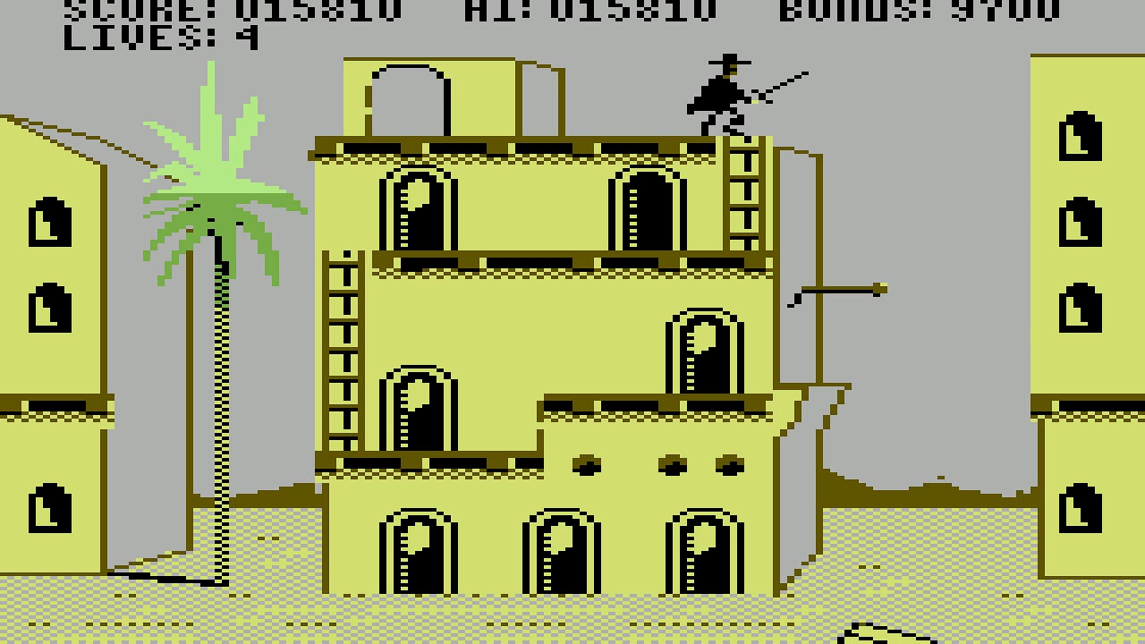 Zorro Longplay (C64) [50 FPS]