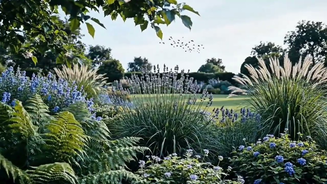 Garden noon | relaxing music | relax song | aromatherapy | spa | deep sleep | aroma | nature 