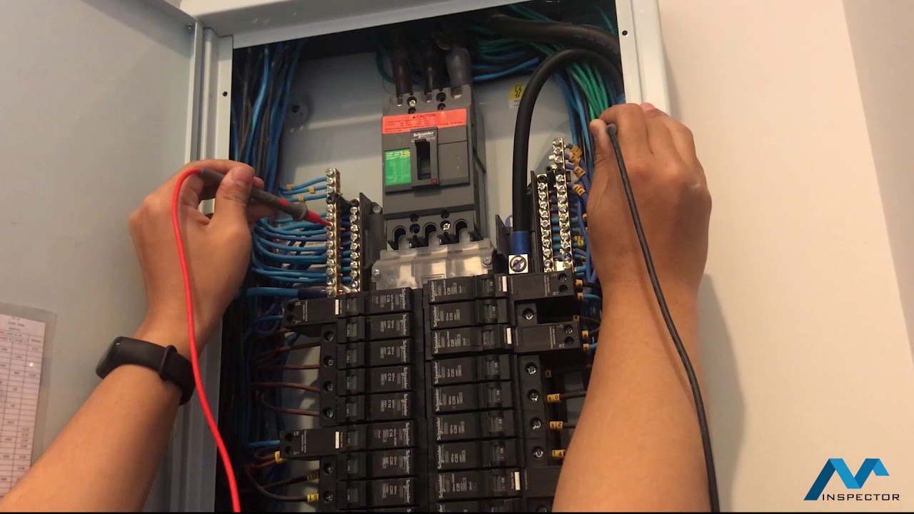 ตัวอย่างการตรวจสอบการติดตั้ง ตู้โหลดเซ็นเตอร์ (Loadcenter)
