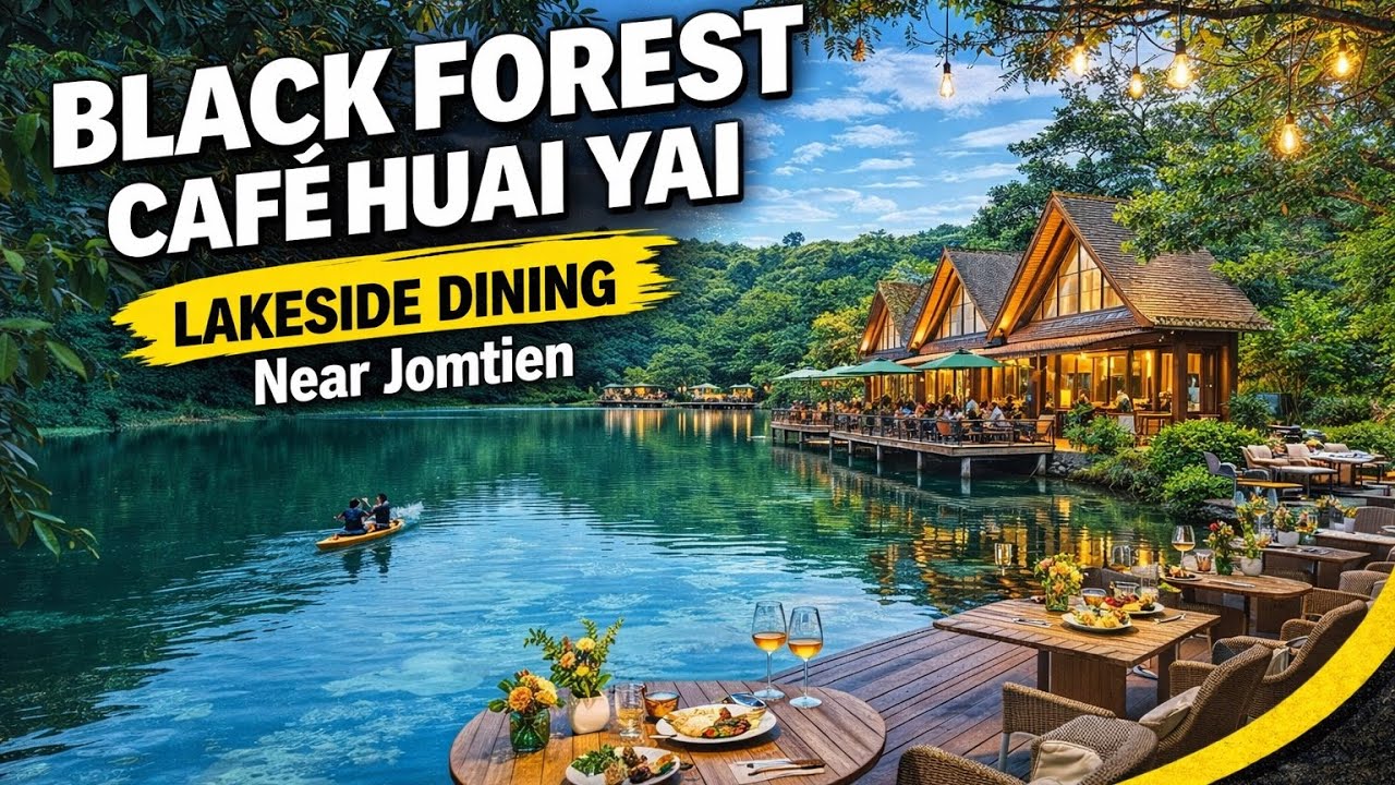“Black Forest Café Huai Yai – Lakeside Dining Near Jomtien”