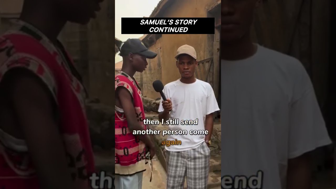 SAMUEL AND HIS MUM GOT SURPRISED AGAIN BY THEIR HELPER