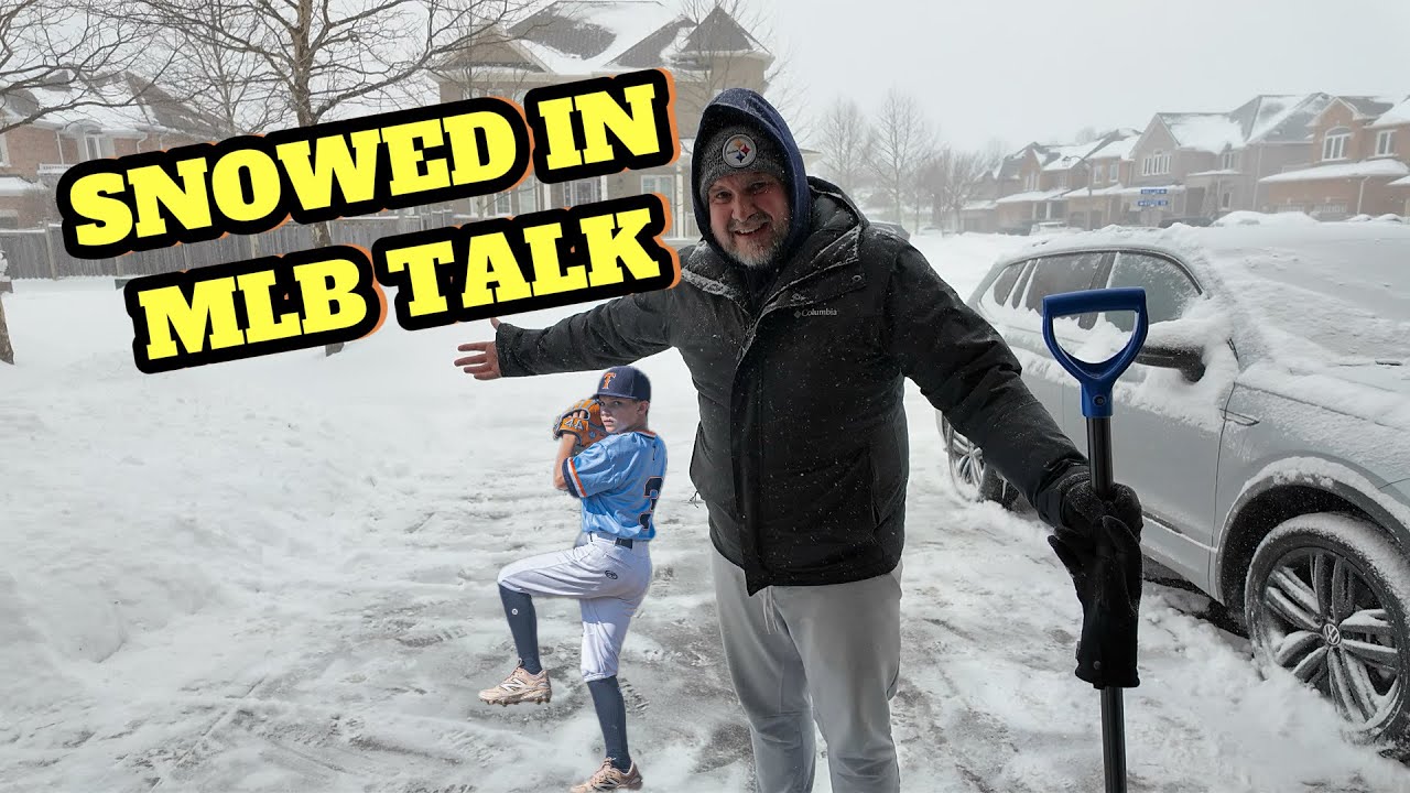 Snowed in…So we talk baseball MLB offseason, sleepers, & travel