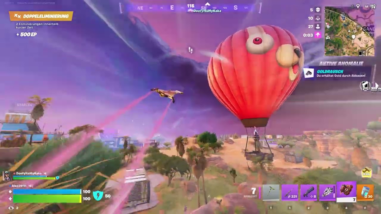 Fortnite Duo Epic Win - 16 Kills