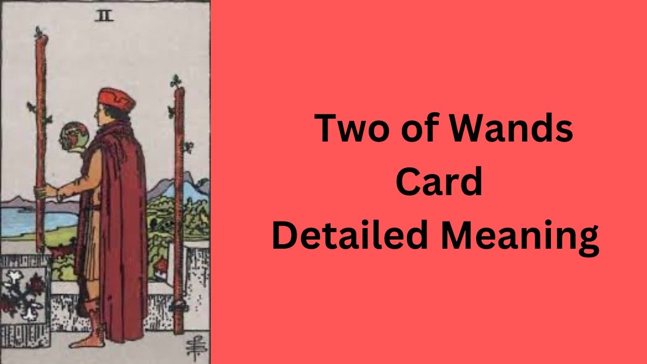 Two of Wands — Tarot Card Meaning  || Minor Arcana || Learn Tarot With Nidhi