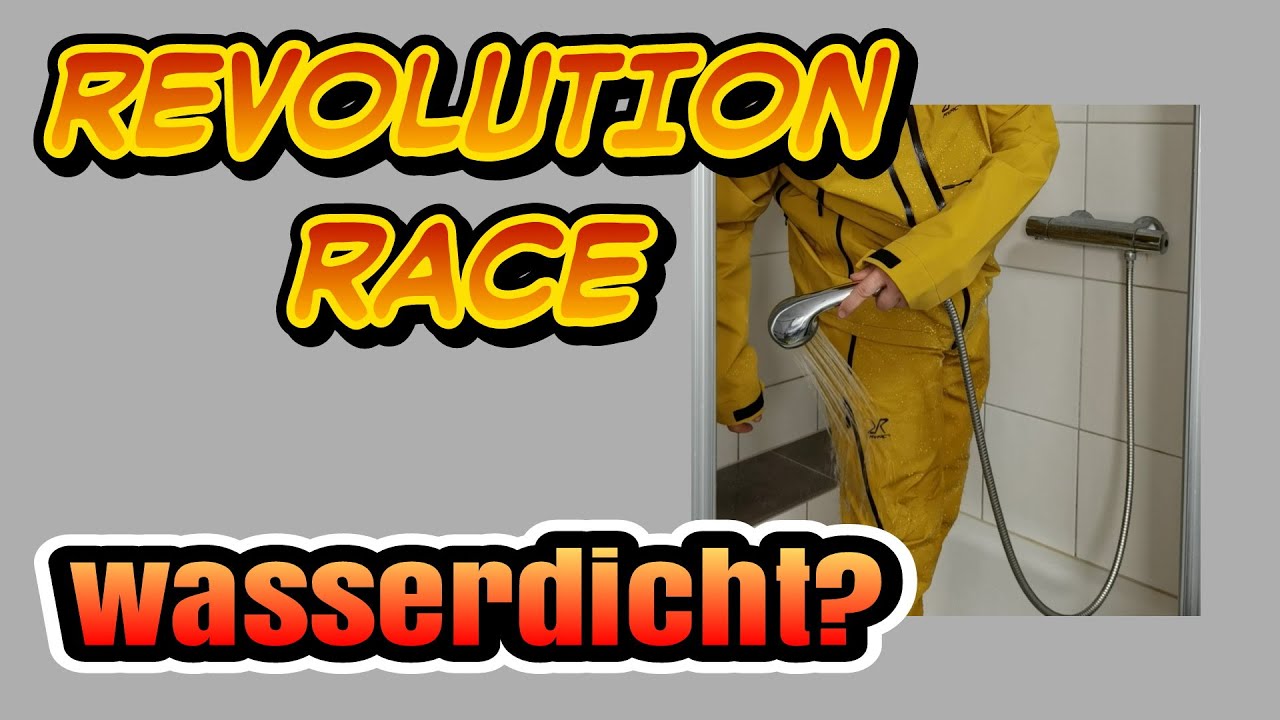 BIKE / OUTDOOR - Revolution Race - Cyclone Rescue - wasserdichte Kleidung