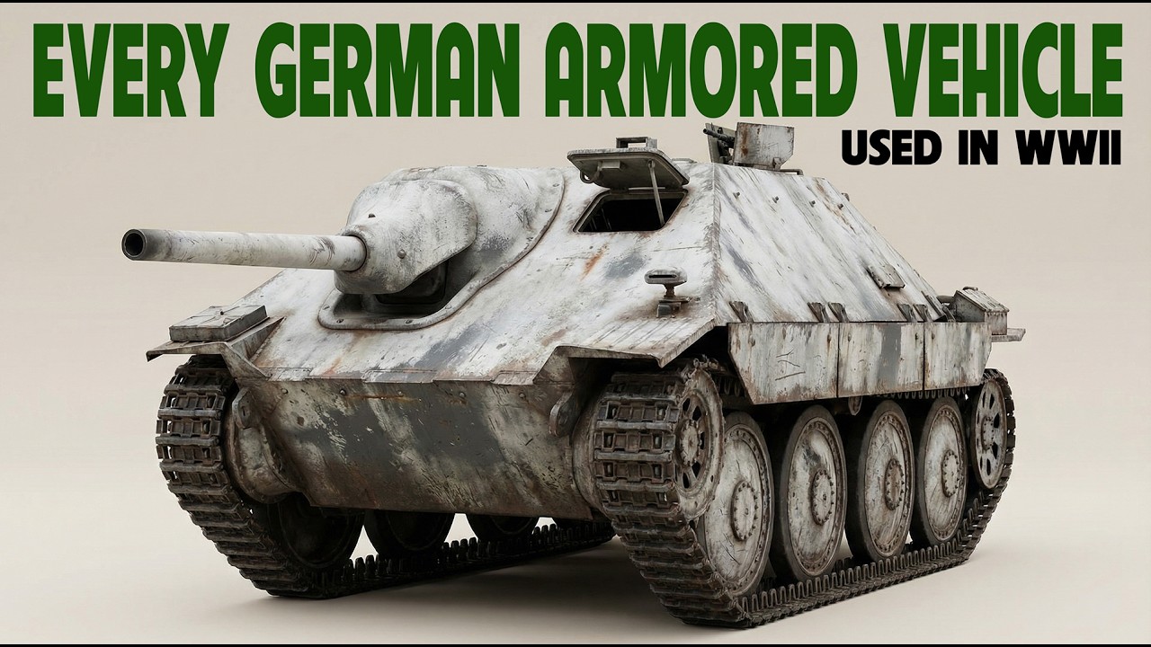 Every German Armored Vehicle Used in WWII