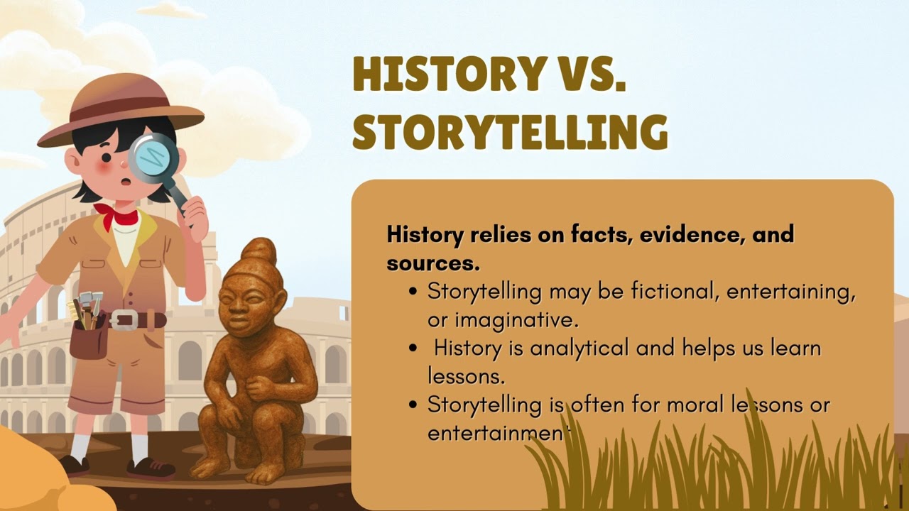 JSS1 - History Vs Story Telling