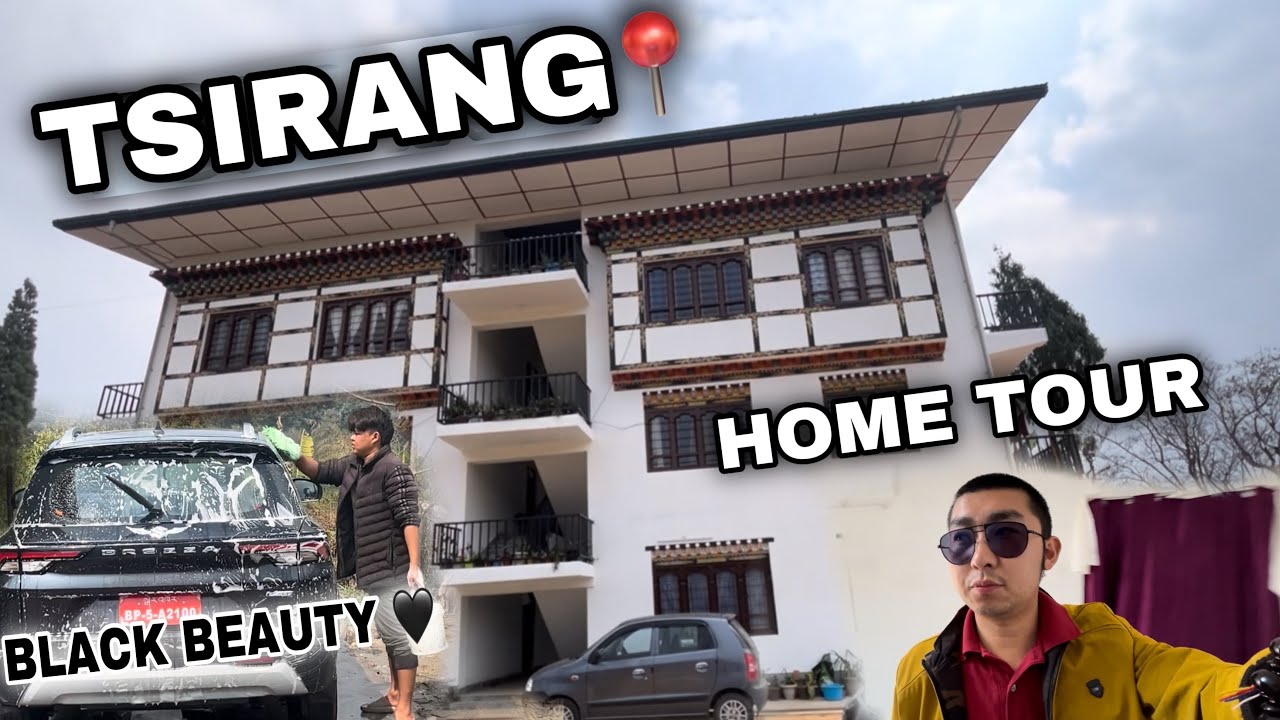 TSIRANG HOME TOUR |APA REVIEW OURS BLACK BEAUTY 🖤