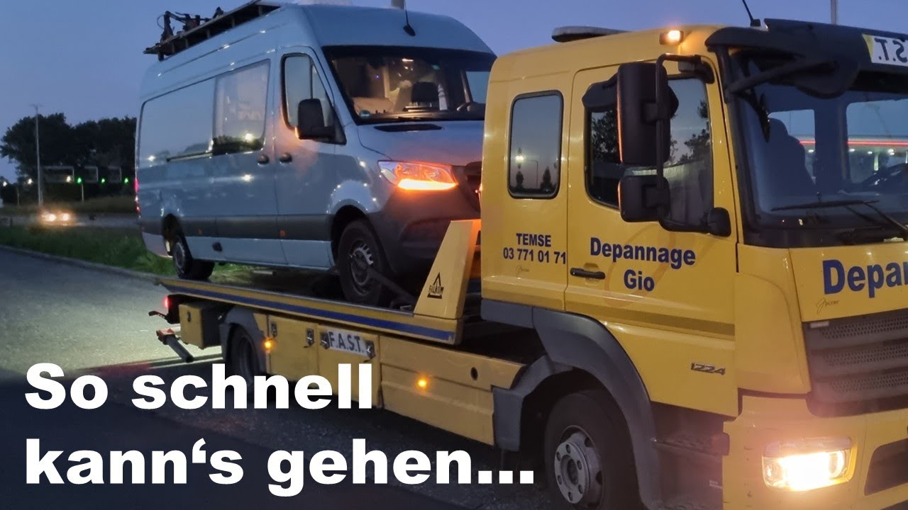 Panne im Ausland... ADAC Plus nutzlos? #vanlifediaries #wohnmobil #mercedessprinter