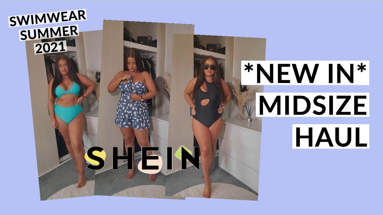 SHEIN *NEW IN* 2021| SWIMWEAR | HONEST SPRING/SUMMER MIDSIZE REVIEW (15% OFF DISCOUNT CODE)