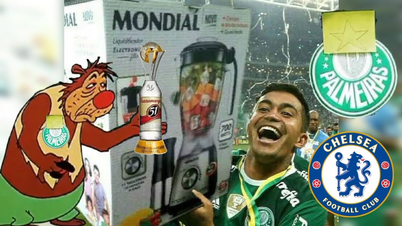 MEMES de FUTEBOL ZUANDO O PALMEIRAS / CHELSEA 2 X 1 PALMEIRAS/ PALMEIRAS NÃO TEM MUNDIAL! MEMES 2022